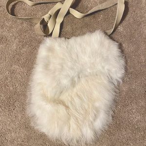 Rabbit Fur Purse